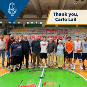 Thank you Carlo, nostro compagno di squadra!