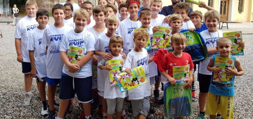 Parte il Minibasket targato Pallacanestro Castelfranco 1952, bel successo per il Camp