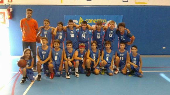 Esordienti al Torneo “A canestro per un sorriso” di Roncaglia