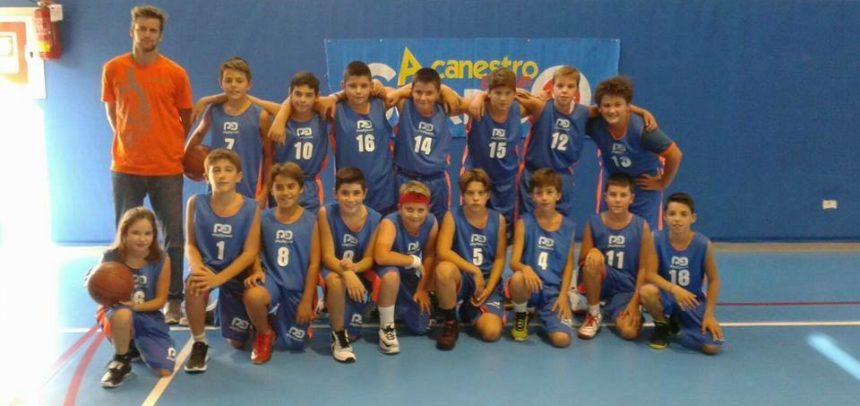 Esordienti al Torneo “A canestro per un sorriso” di Roncaglia