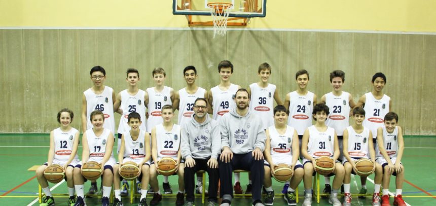 L’Under 14 festeggia la 9^ vittoria su 9 e chiude il 2017 in vetta