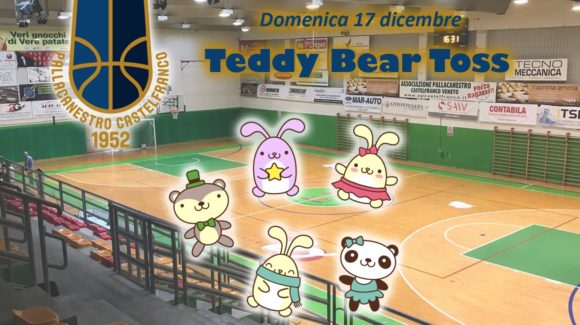 Domenica al Palavenale la festa della PC1952, e poi… Teddy Bear Toss!