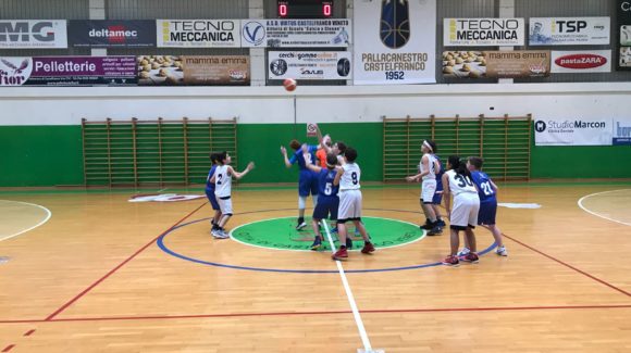 Under 13: Vittoria con Feltrese, tutti a segno gli atleti castellani