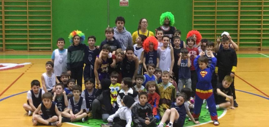 Festa di Carnevale per il Minibasket della Pallacanestro Castelfranco 1952