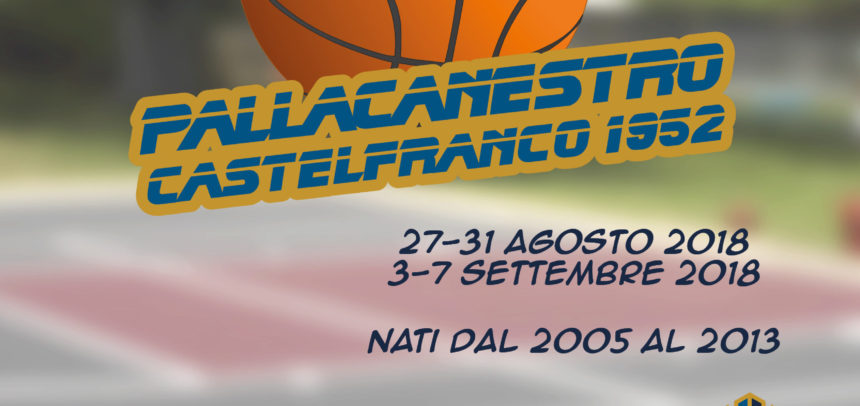 A fine agosto e inizio settembre torna il Camp Minibasket targato PC1952!