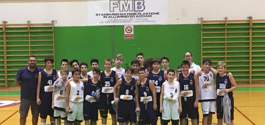 Under 13: derby tra le due formazioni PC1952, una festa per il basket castellano