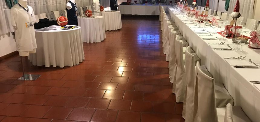 Cena sociale per la Pallacanestro Castelfranco 1952 al ristorante Rino Fior