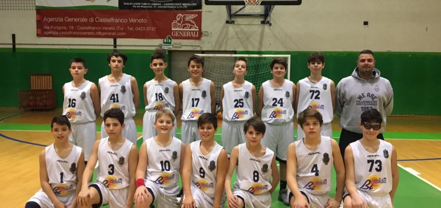Under 13 A: il girone di ritorno parte con un successo a Crespano