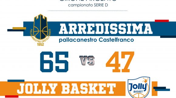 Importante vittoria dell’ArredissimA Castelfranco contro Jolly Basket!