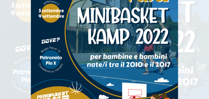 Torna il MiniBasket Kamp!